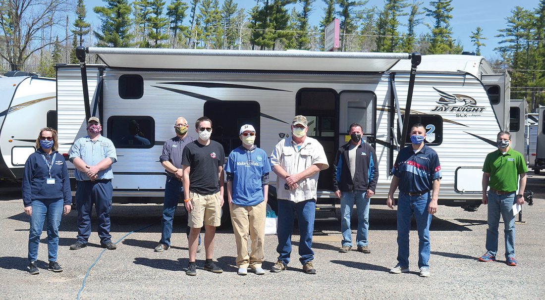 A wish on wheels Kingsford teen receives camper, summer season